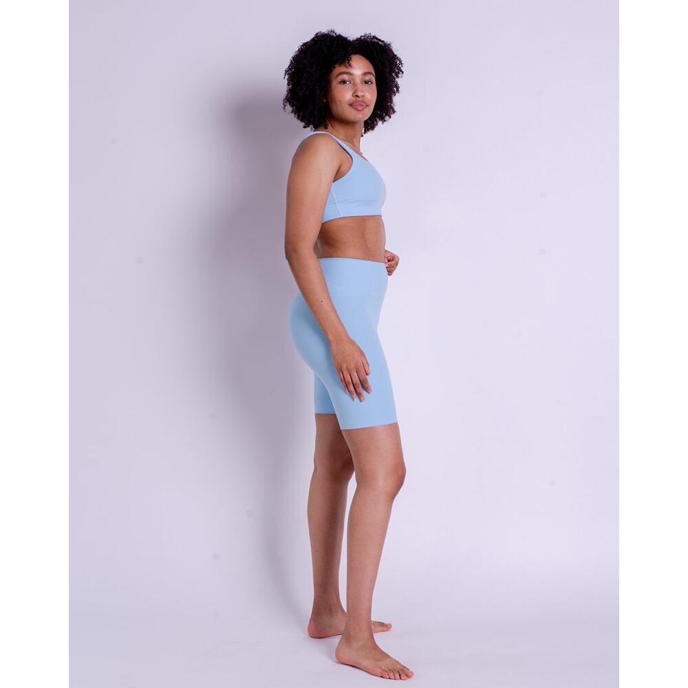 Girlfriend Collective High Rise Bike Shorts Activewear Athleisure Y2k Yoga M - Picture 4 of 13